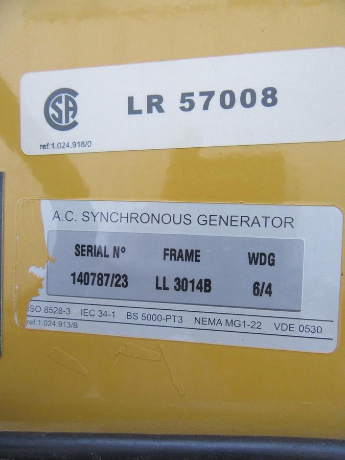 Used 60 KW DIESEL GENERATOR OLYMPIAN 120/240V CAT PERKINS 564 HRS VIDEO WE SHIP!