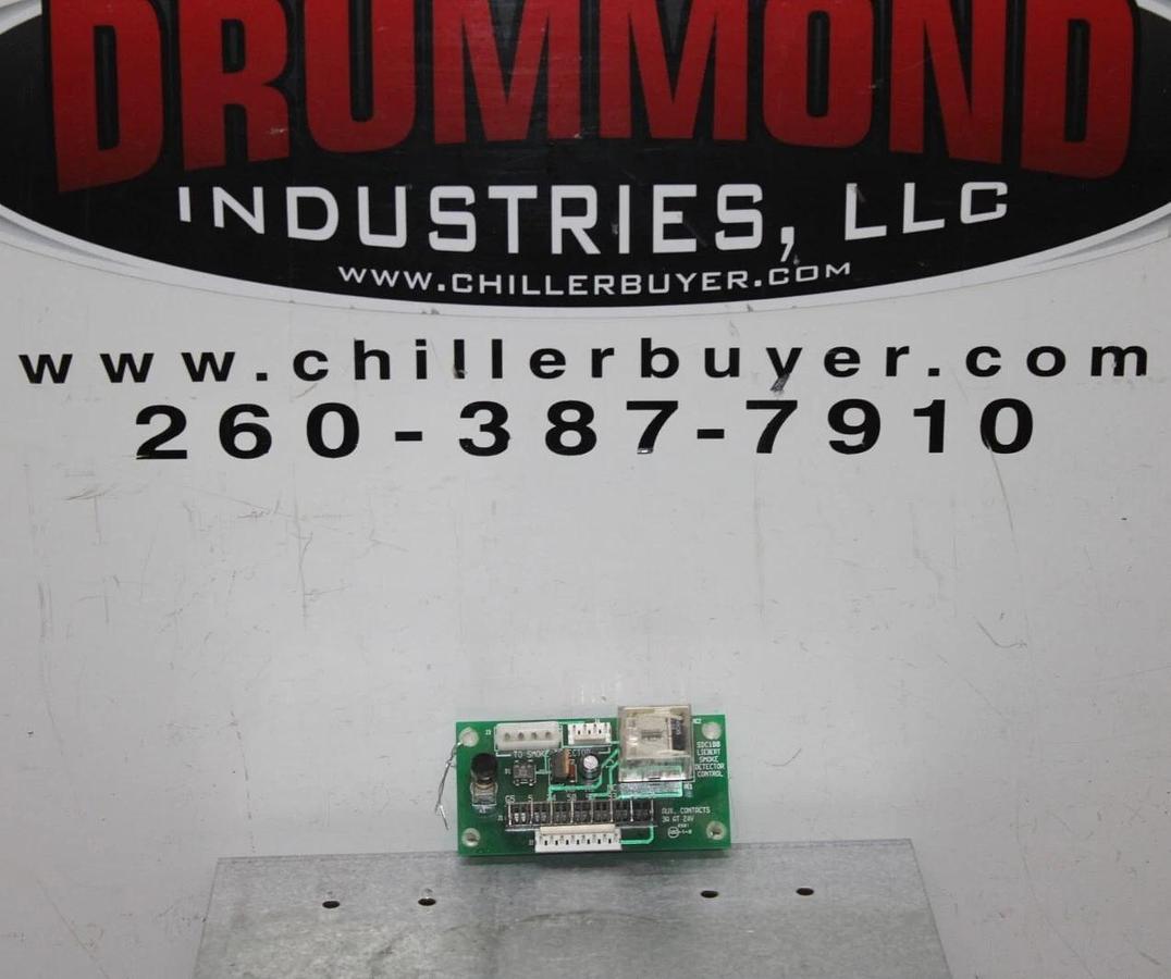 Used LIEBERT SMOKE DTECTOR CONTROL CIRCUIT BOARD SDC100 3 AMP 24 VOLT