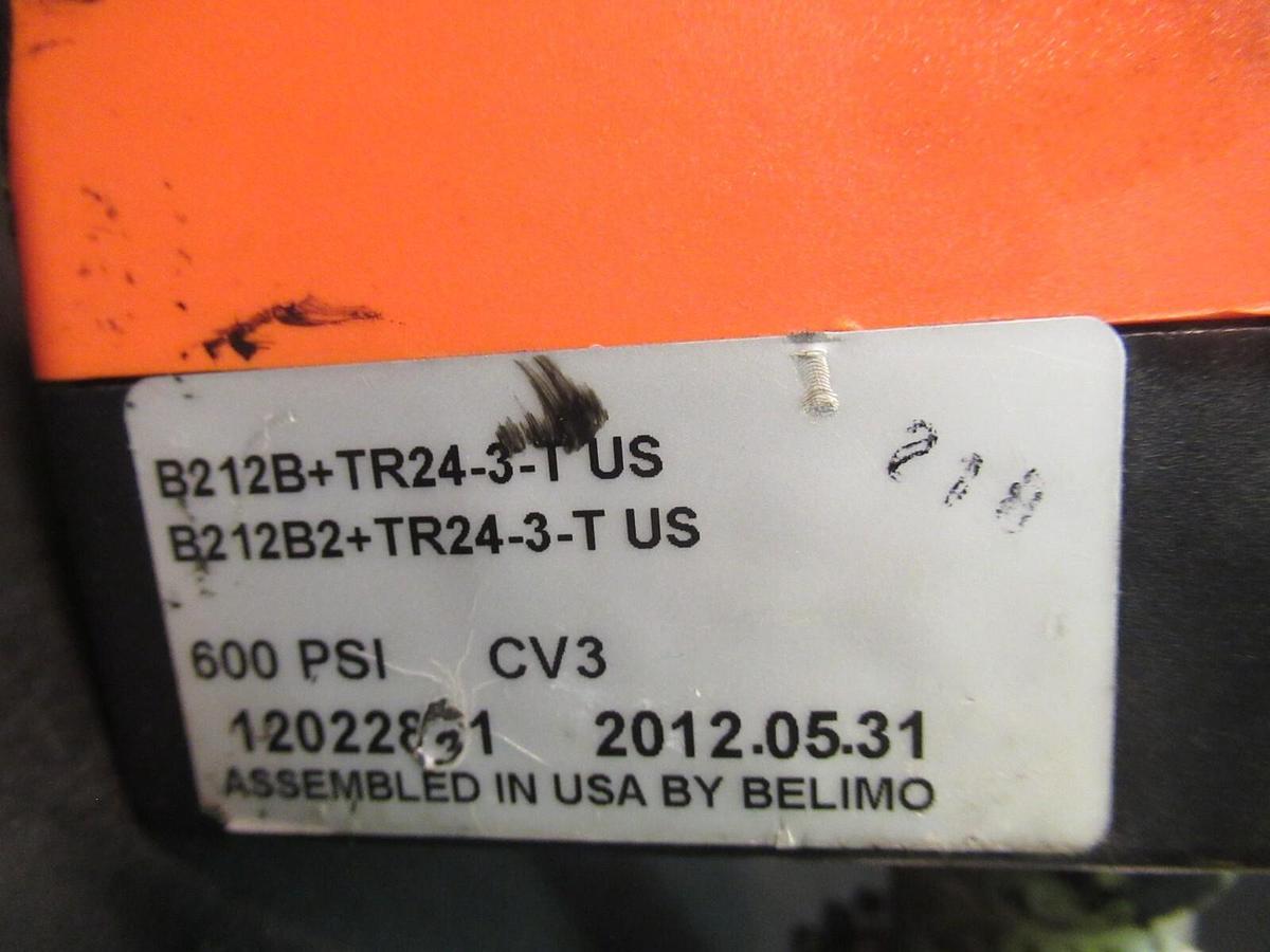 Used BELIMO FLOATING NON-SPRING RETURN ACTUATOR TR24-3-T 24 VAC 1 WATT 600 PSI