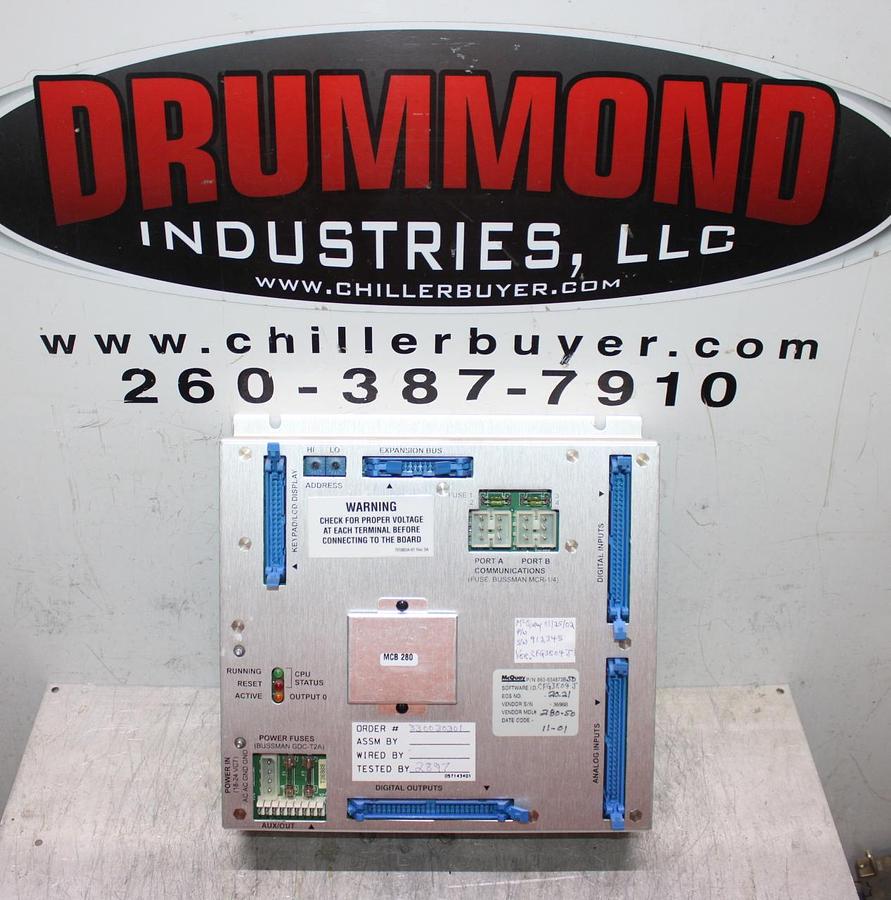 Used CARRIER STARTER MANAGEMENT MODULE SMM CEAS421319-01 REV. 01 CESO121319-01