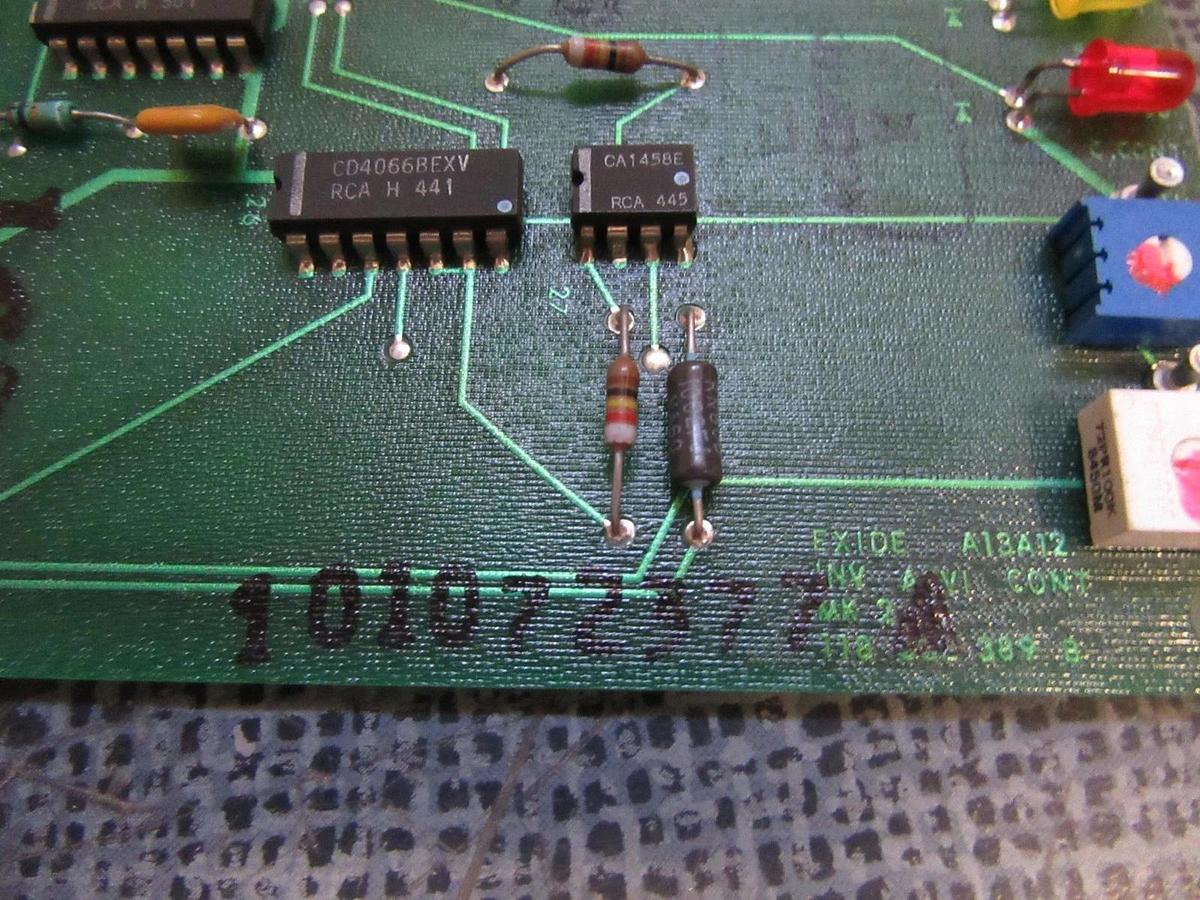 Used EXIDE INV ACVI CONT PC BOARD A13A12 101072377-A **WARRANTY INCLUDED**