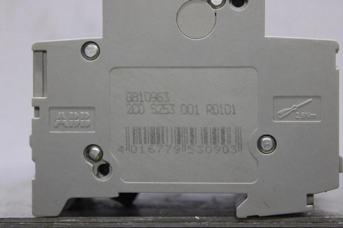 Used ABB CIRCUIT BREAKER S203-D10 400 VAC 3-POLE **WARRANTY INCLUDED**