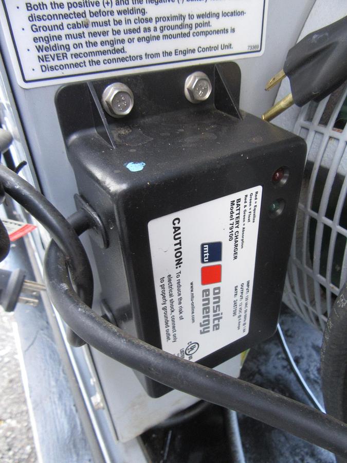 Used 20 KW DIESEL GENERATOR MTU 120/240 V 4LE1 ISUZU SOUND ENCLOSED 164 HRS  VIDEO