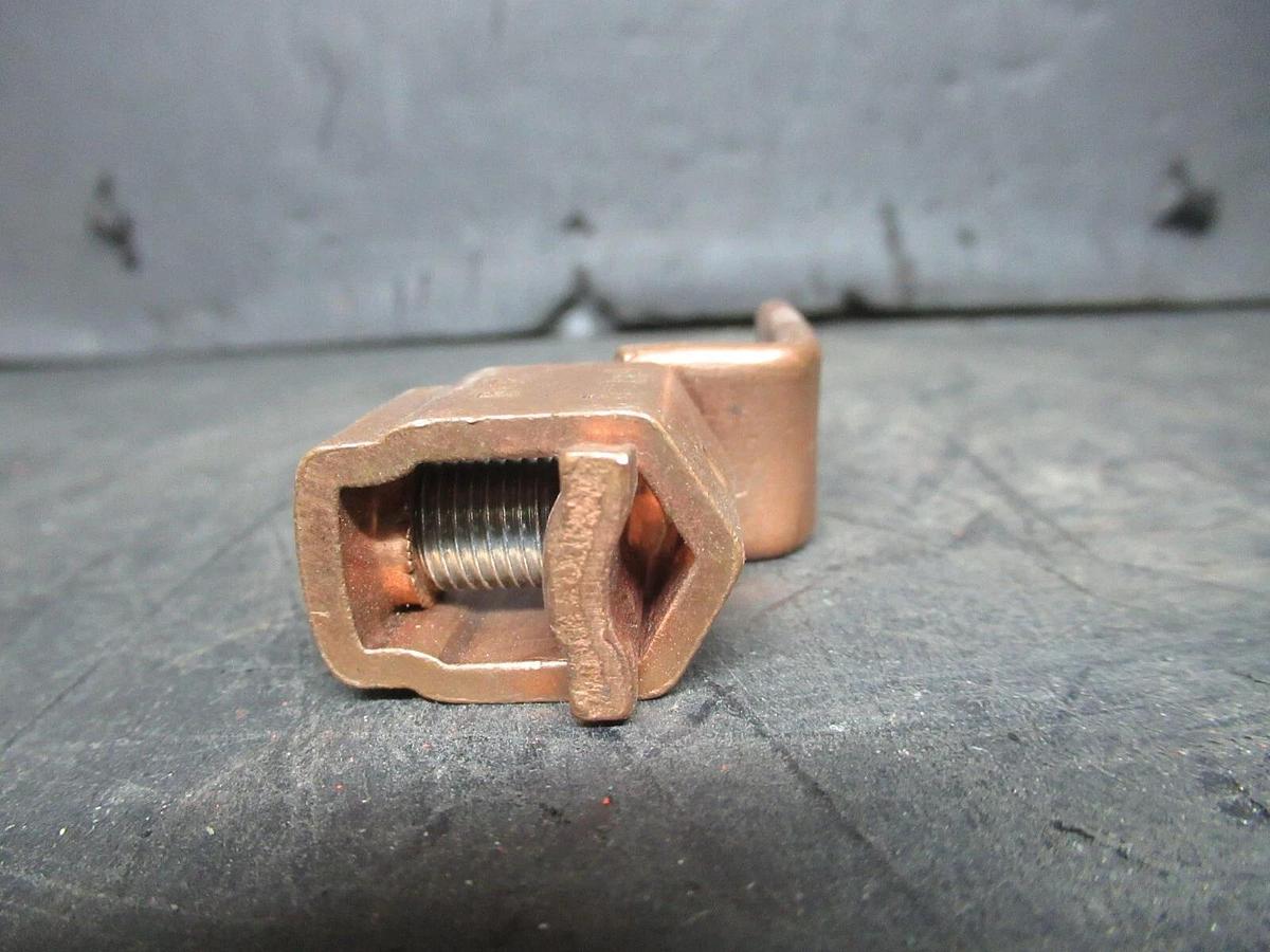 Used (LOT OF 3) THOMAS & BETTS COPPER TERMINAL LUGS BTC3104 3/0-4 BKB