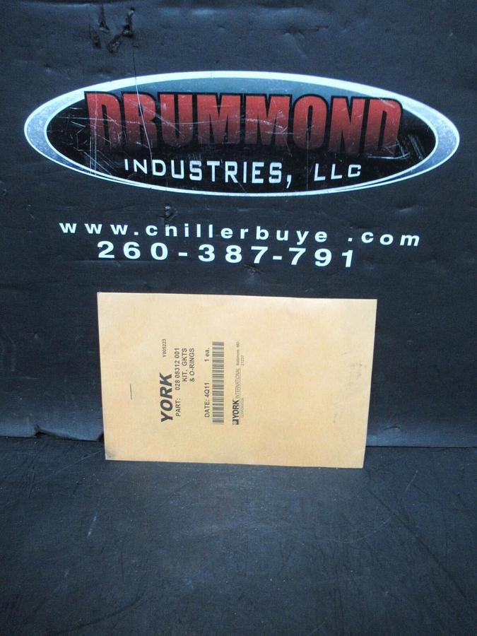 NEW SURPLUS YORK GASKET O-RING KIT 028-08312-001 **WARRANTY INCLUDED**