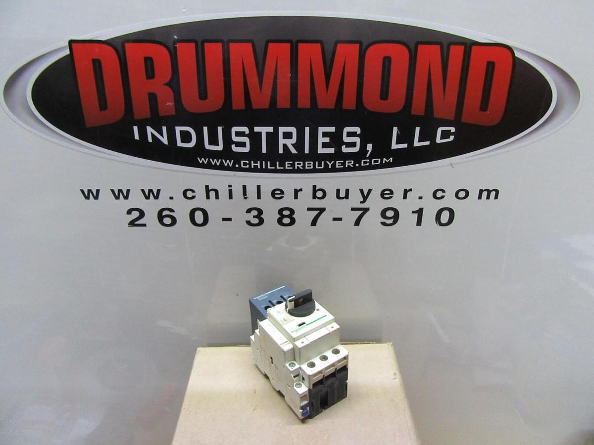 Used SCHNEIDER MANUAL MOTOR STARTER GV2-P16 600 VAC 10 HP 14 AMP 3-PHASE