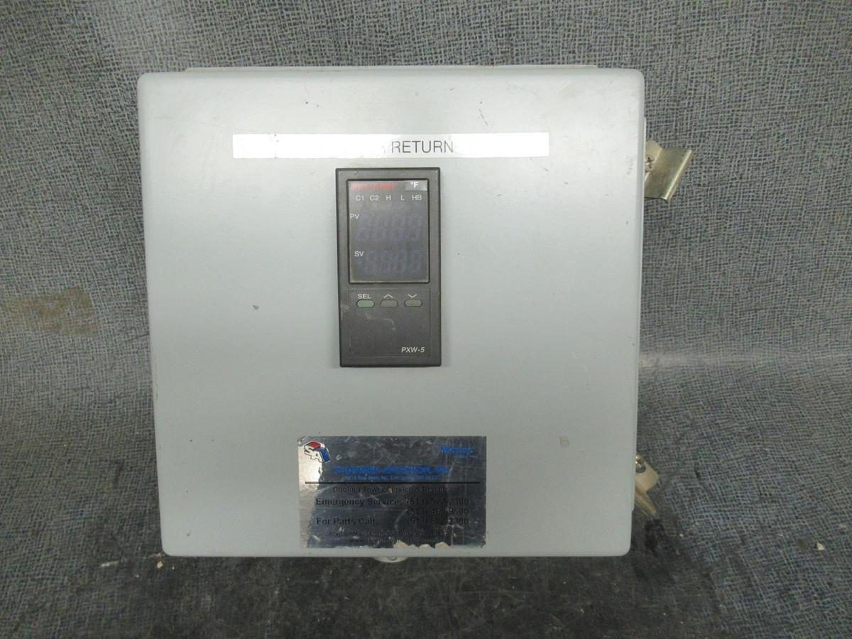 Used FUJI TEMPERATURE CONTROLLER PXW5-BFY2-5V ENCLOSURE: A10106CH NEMA 12/13