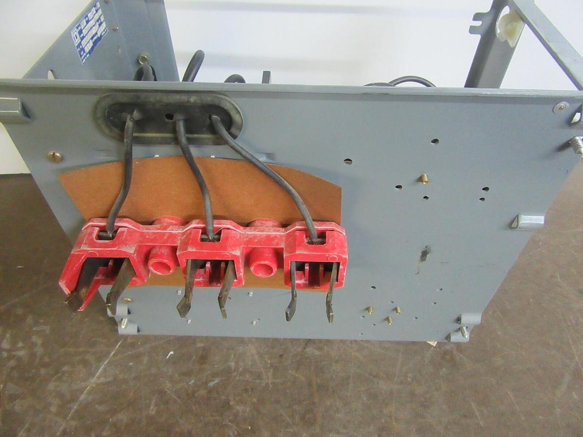 Used SQUARE D MCC FUSIBLE STARTER BUCKET 8998-NE-403 SER. B 12" MODEL: 4 NEMA 1