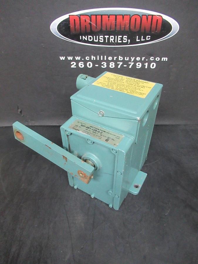 Used INVENSYS ACTUATOR MP-481-129-0-2 120 VAC 0.95 AMP 50 WATT **WARRANTY INCLUDED**