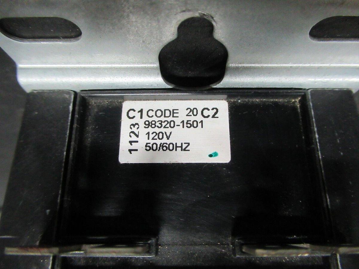 Used TYCO CONTACTOR 3100-30T1028MC HN53CD115 600 VAC 40 AMP 25 HP COIL: 120 VOLT