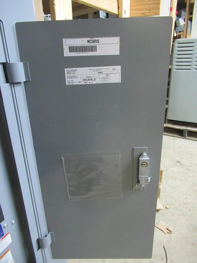 Used SQUARE D NQOD FRAME SERVICE PANEL 250 AMP 208/120 VOLT 30-SLOT 3-PHASE TYPE 1