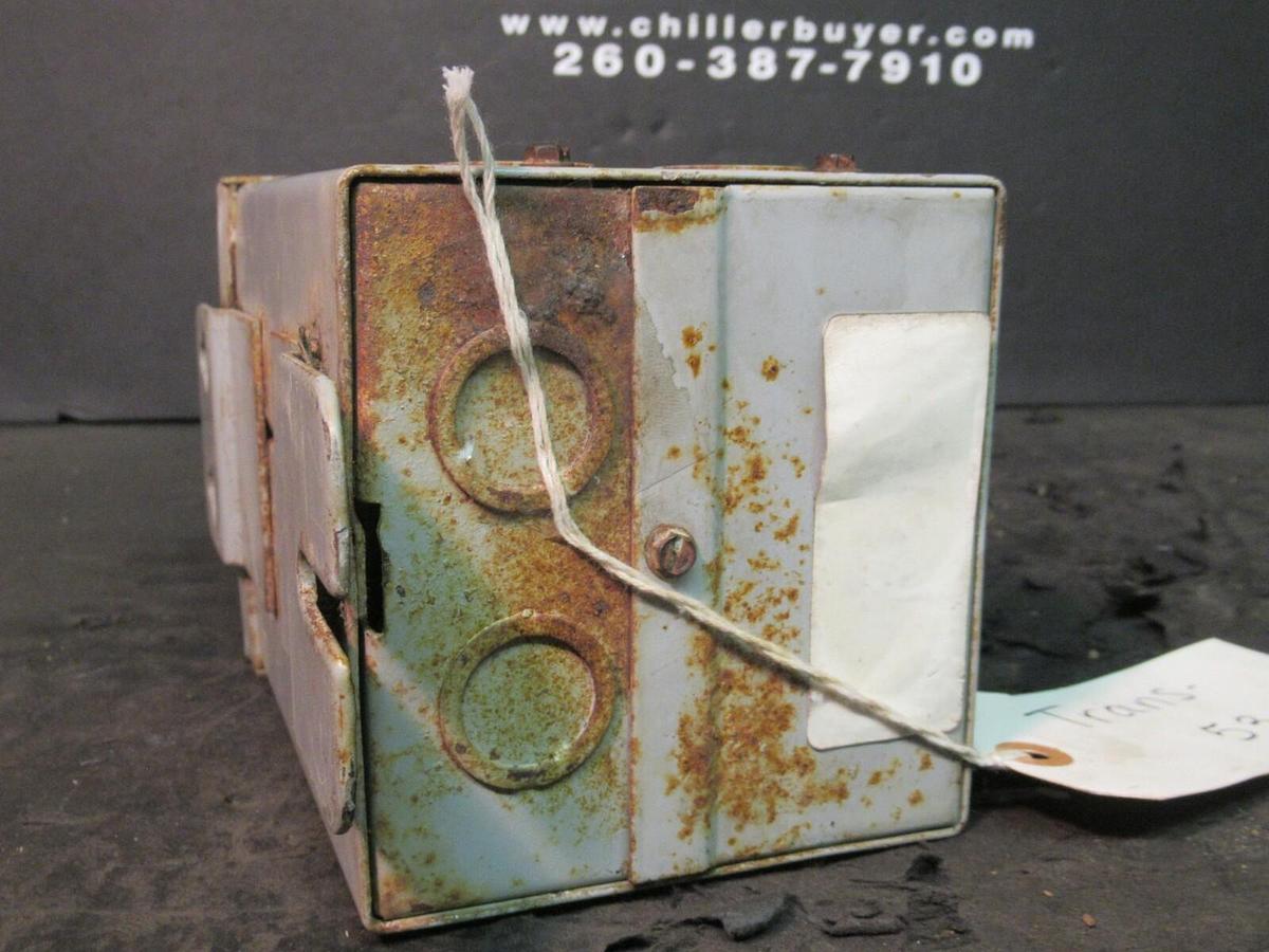 Used 0.5 KVA (1/2) CUTLER HAMMER NEMA 3R TRANSFORMER S52N11S51N 460 VAC 120 / 240 V
