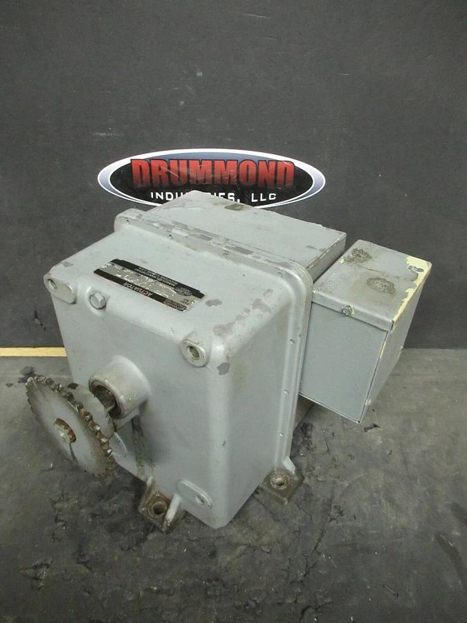 Used BARBER COLMAN HIGH TORQUE ACTUATOR MOTOR MP-9810-119 120 VAC 110 WATTS 1.8 AMPS
