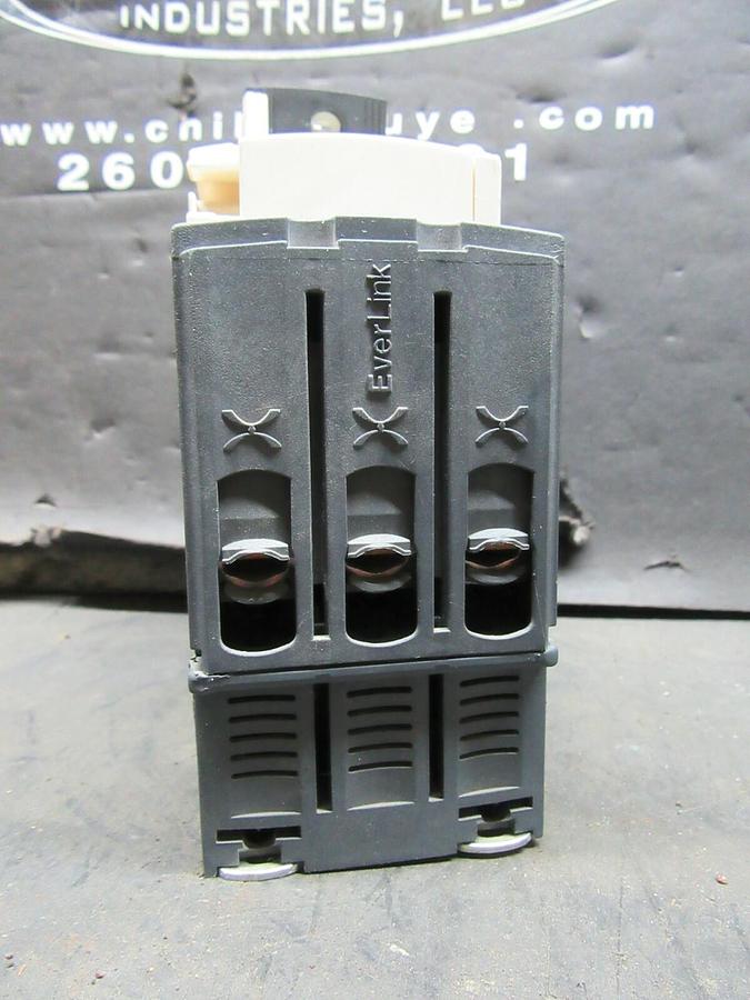 Used SCHNEIDER ELECTRIC GV3P40 MANUAL MOTOR CONTROL 30-40 AMP 30HP MOTOR STARTER