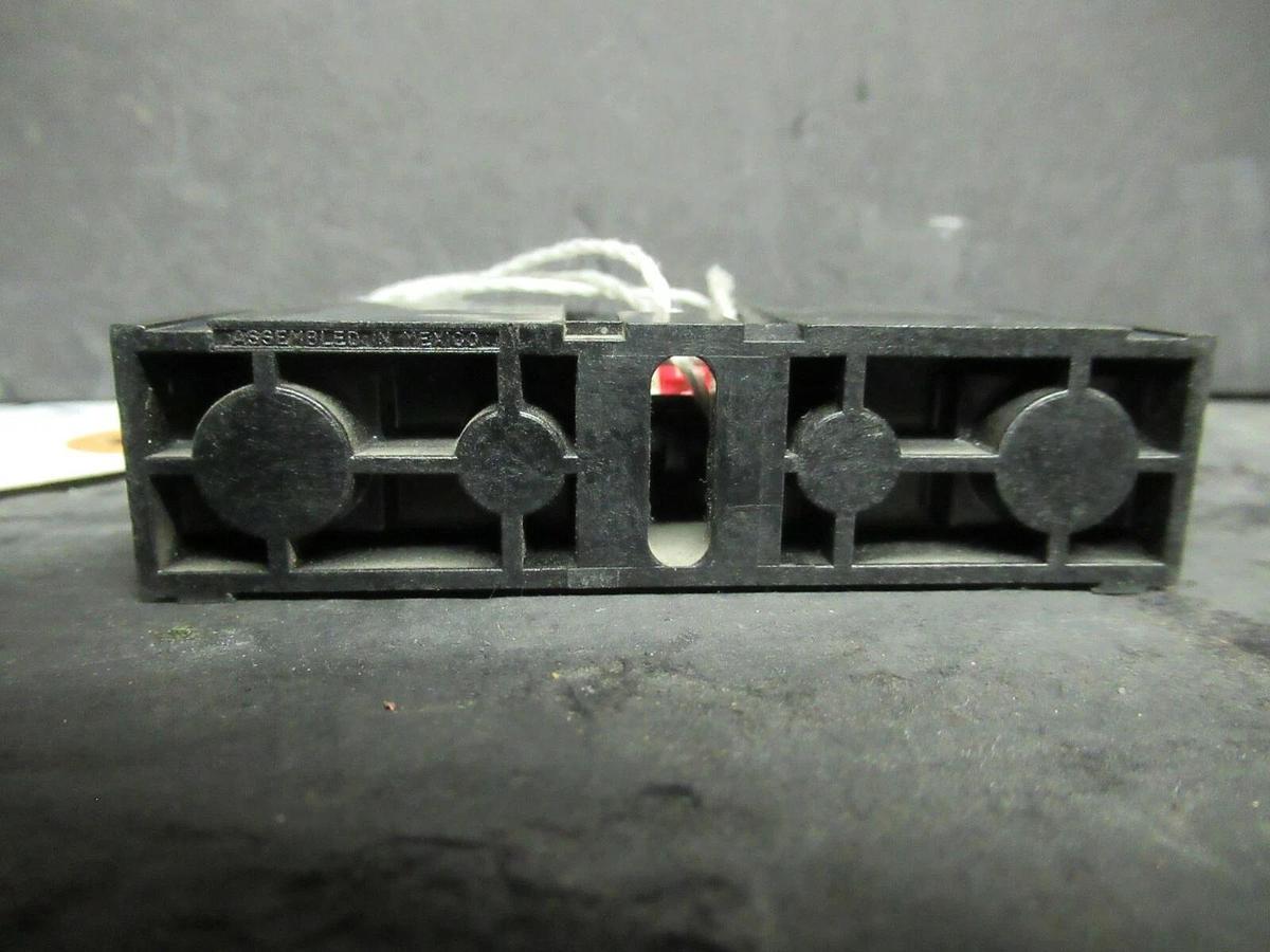 Used CUTLER HAMMER BLOCK FUSE HOLDER C350B1C61 30 AMP 600 VAC FOR CLASS CC FUSES