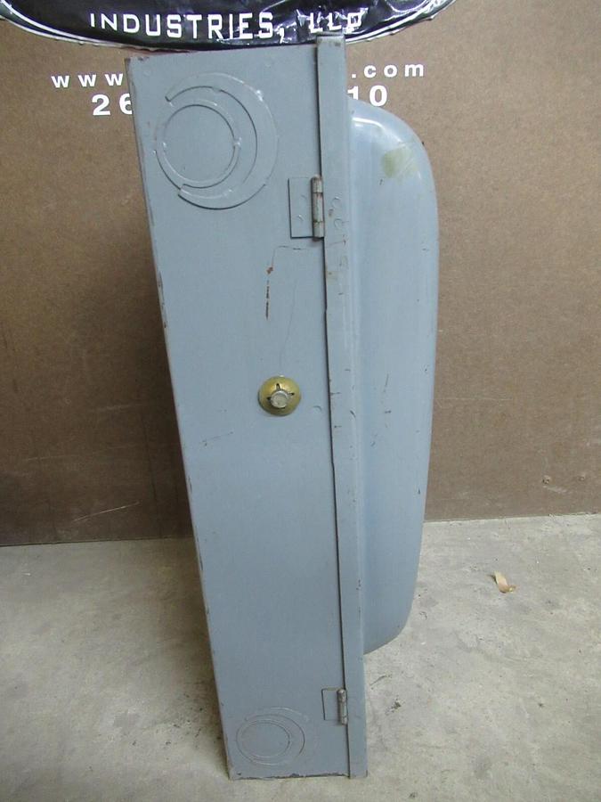Used SQUARE D SAFETY SWITCH H324-N SER. A1 200 AMP 50 HP 240 VAC 3-POLE **WARRANTY**