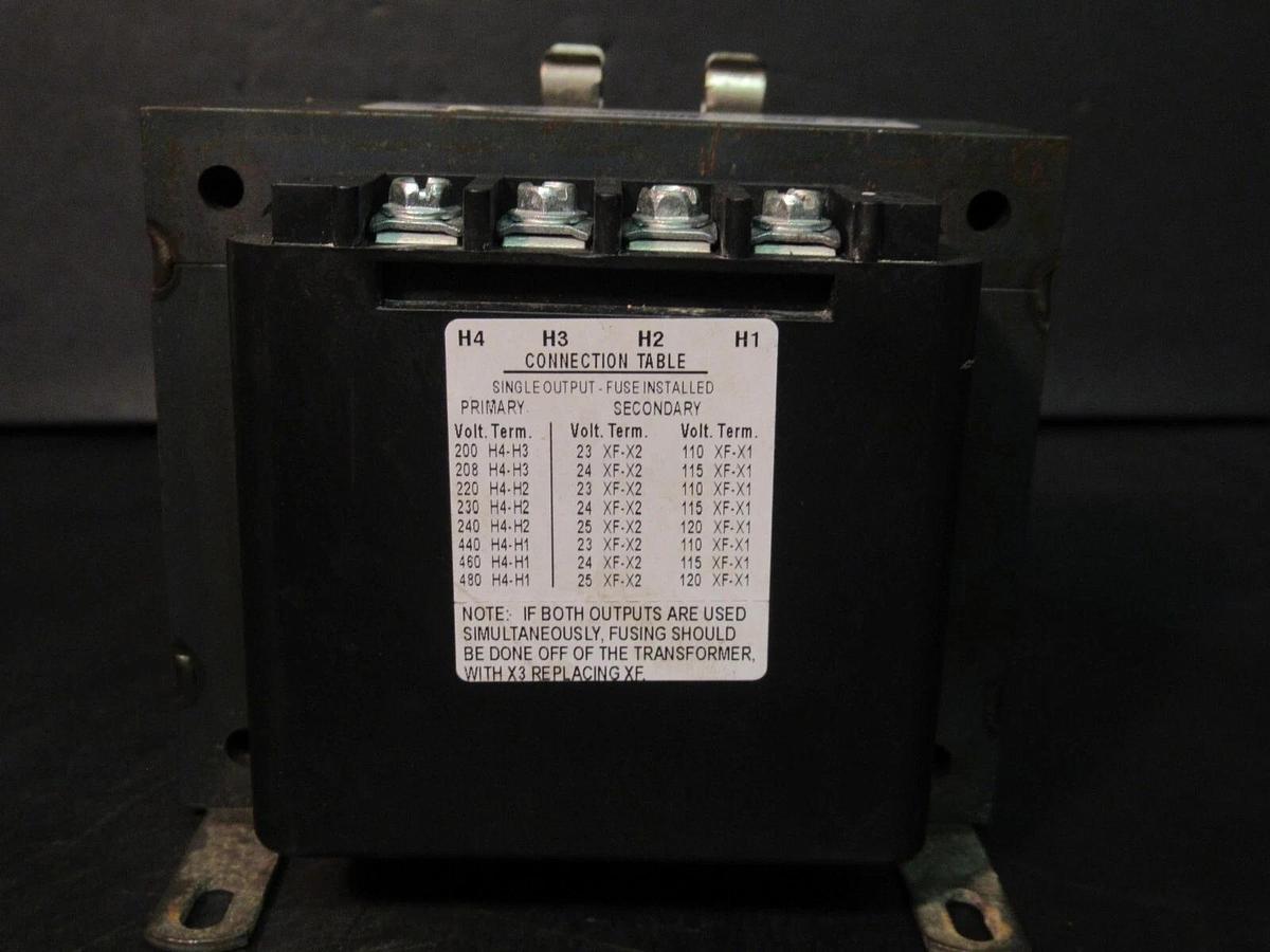 Used IMPERVITRAN MICRON CONTROL TRANSFORMER B250MBT713XKF 240 VA 220/480 VAC