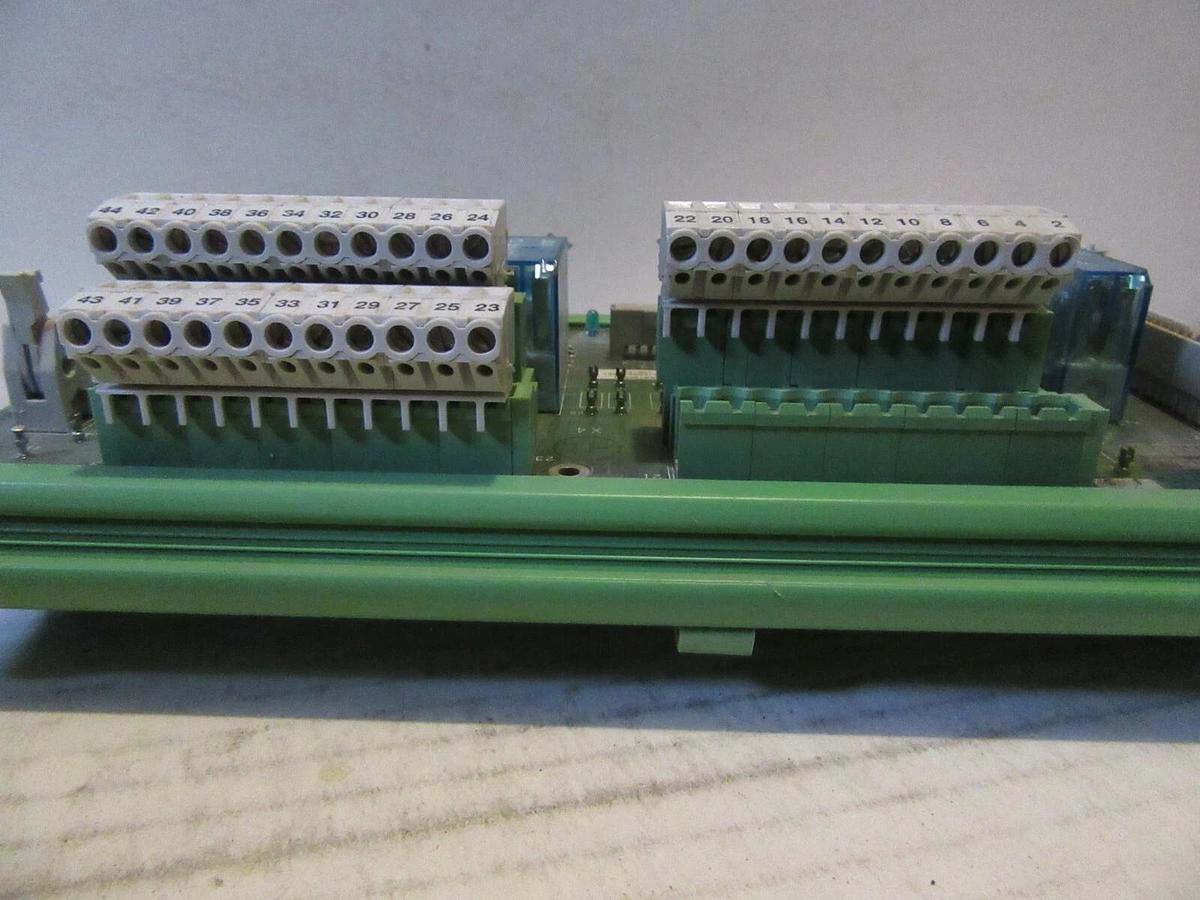 Used GE / WOODWARD / ALSTOM CI-54-325817 REV B RELAY CIRCUIT BOARD SCH-54-325818