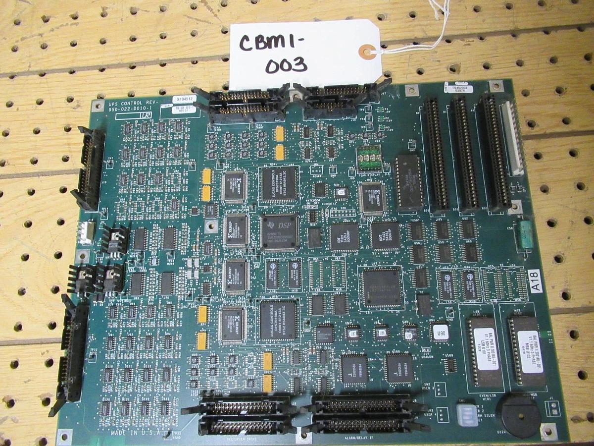 Used INTERNATIONAL POWER SYSTEMS CONTROL BOARD 950-026-A010-1 REV. G1 950-022-D010-1
