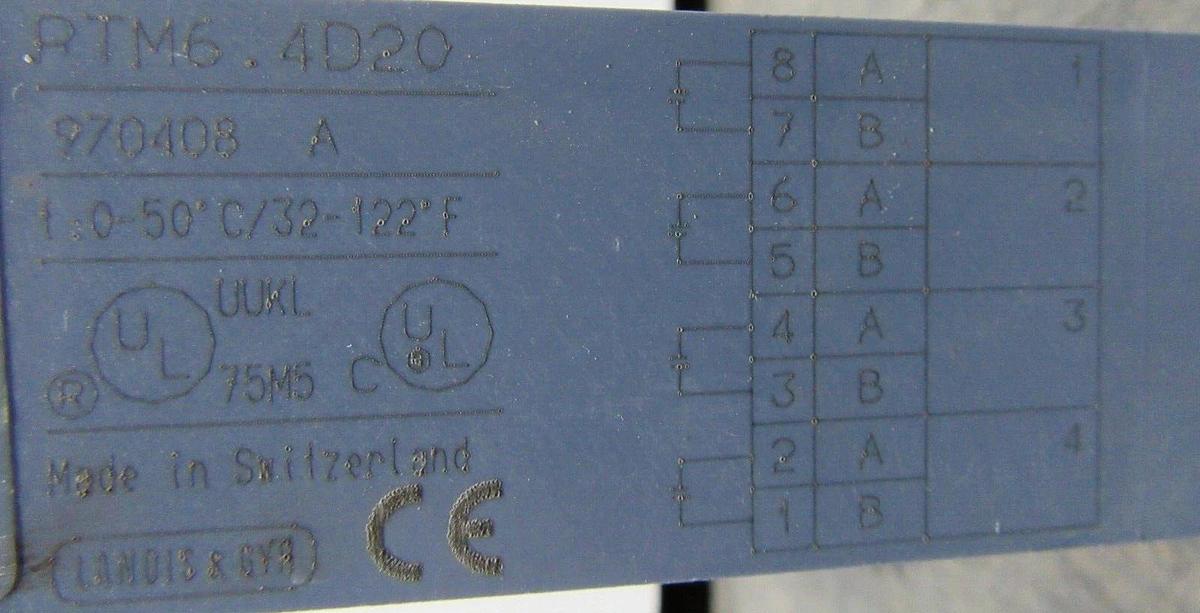 Used SIEMENS DIGITAL INPUT MODULE PTM6.4D20 **WARRANTY INCLUDED**