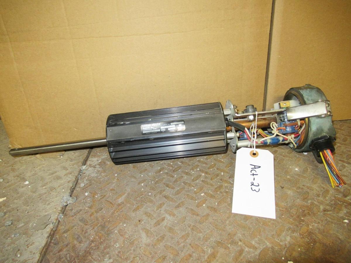 Used INNOVEX INC LINEAR MOTOR ACTUATOR 402C-06-6 9600 WATTS 240 VAC SINGLE PHASE