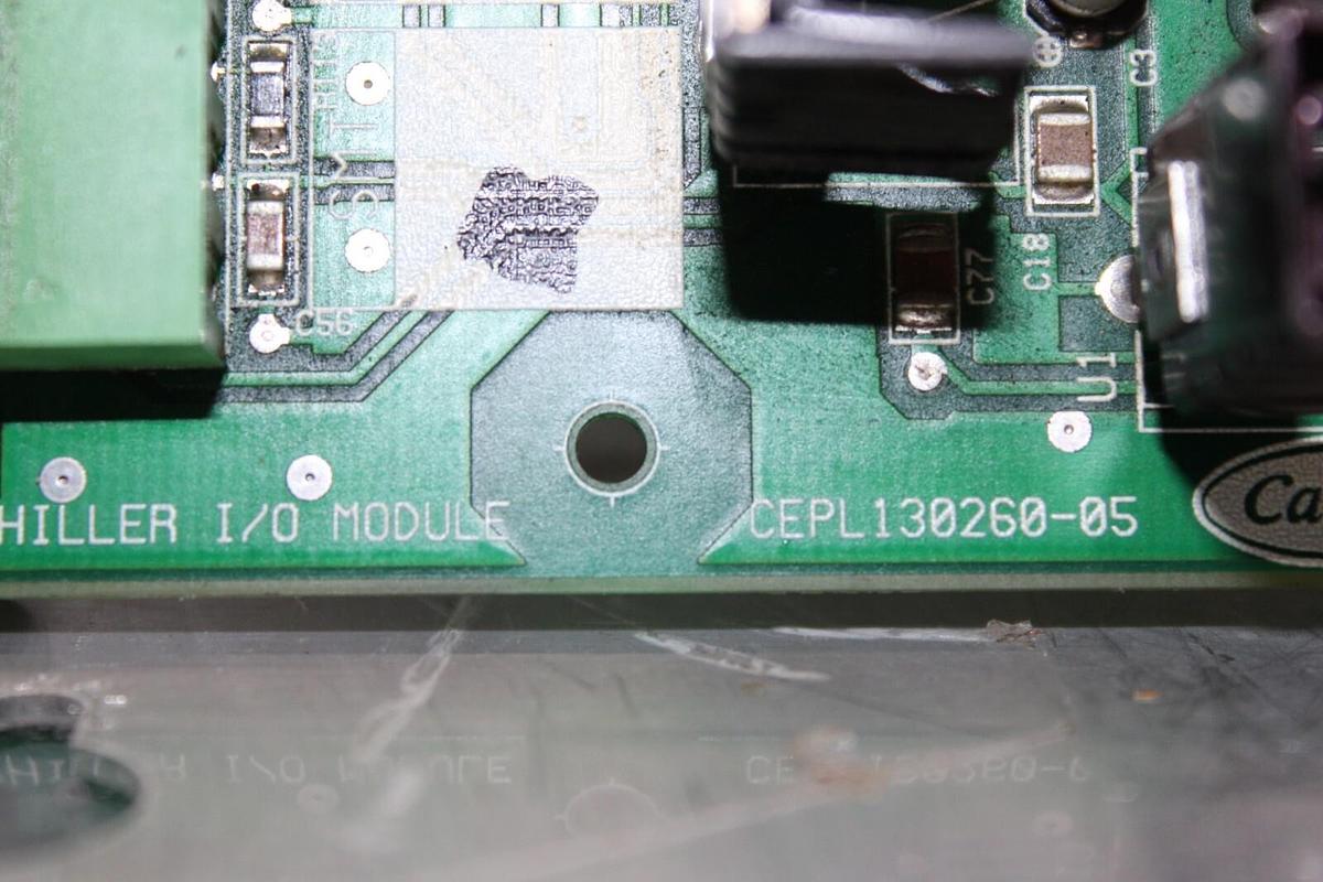 Used CARRIER CHILLER I/O CIRCUIT BOARD CEPL130260-05 CEBD430260-06 REV. A