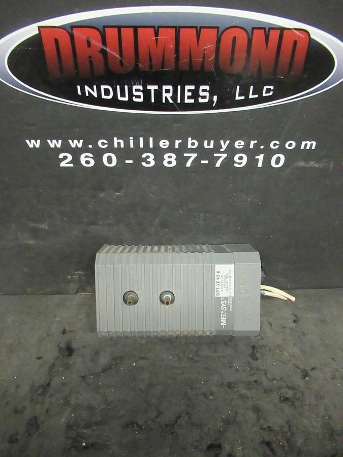 Used METASYS JOHNSON CONTROLS DPT-2640-6 DIFFERENTIAL PRESSURE TRANSMITTER RELAY