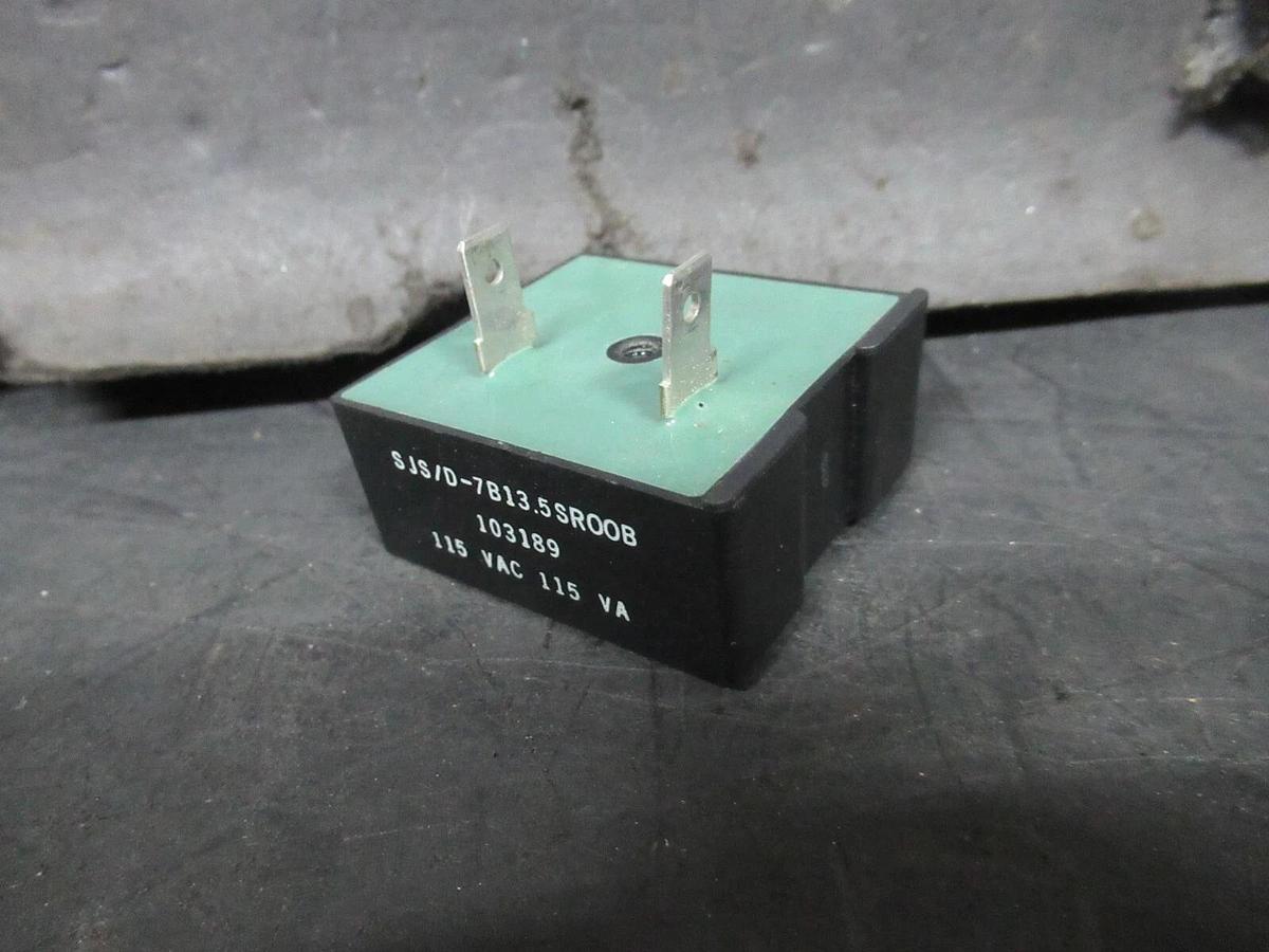 Used P-S SYRACUSE ELECTRONICS RELAY SJS/D-7B13.5 SROOB 103189 115 VAC 115 VA