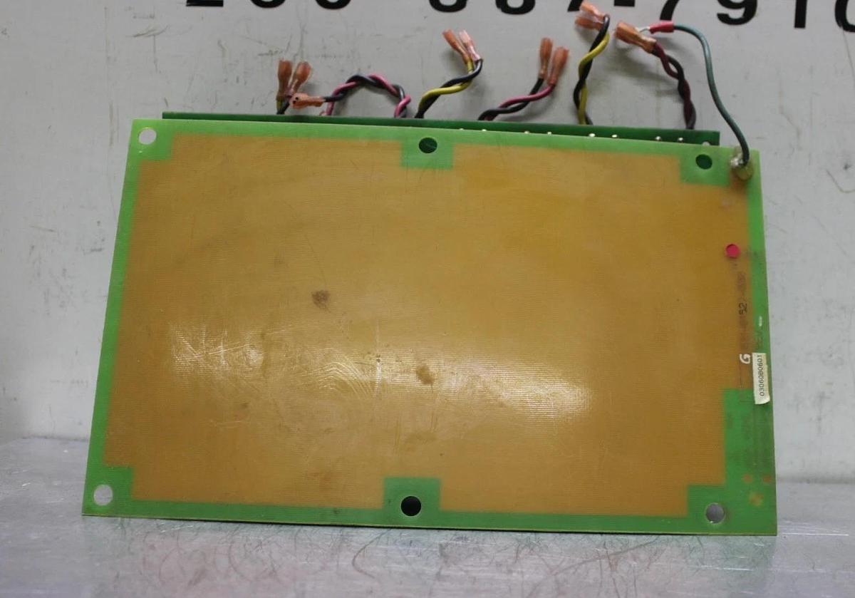 Used YORK RECIFIER CIRCUIT BOARD 031-01476-001 REV. C W/ 031-01627 BLANK BOARD