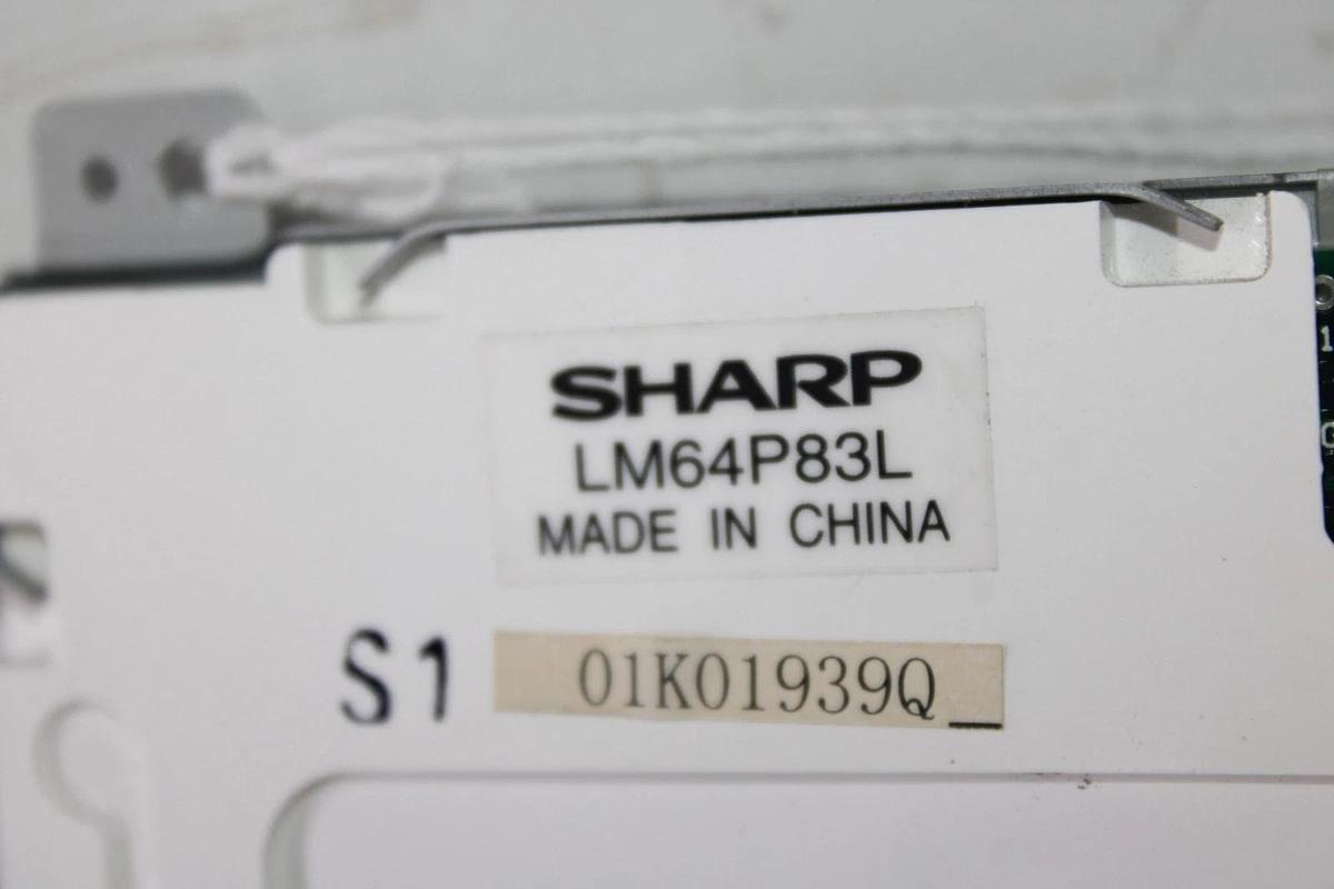 Used SHARP LCD TOUCH SCREEN DISPLAY SCREEN LM64P831 **WARRANTY INCLUDED**