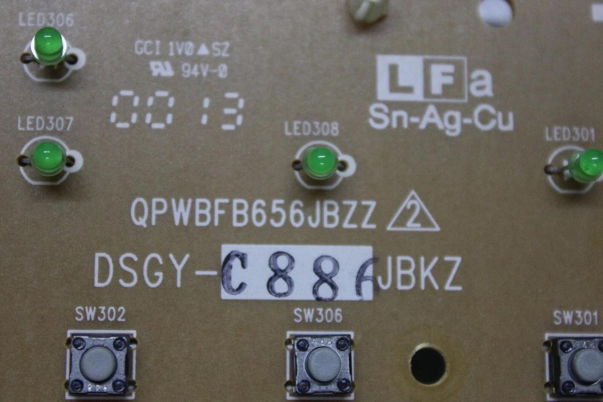 Used GENERAL ELECTRIC PTAC CONTROL QPWBFB656JBZZ DSGY-C886JBKZ *WARRANTY*