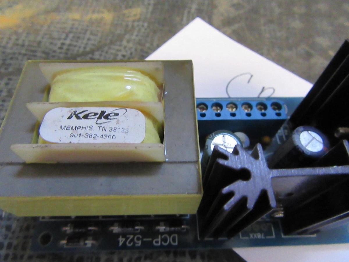 Used KELE POWER SUPPLY 5VDC TO 24VDC DCP-524 REV. 1.1 **WARRANTY INCLUDED**