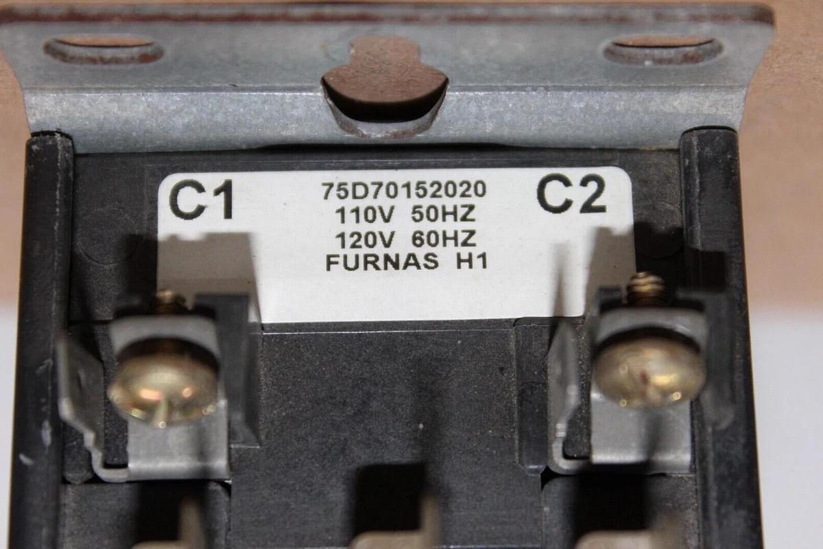 Used FURNAS CONTACTOR 42CF35AFAJU HN53CD115J 40 AMP 600 VAC COIL: 120V *LOT OF 2*