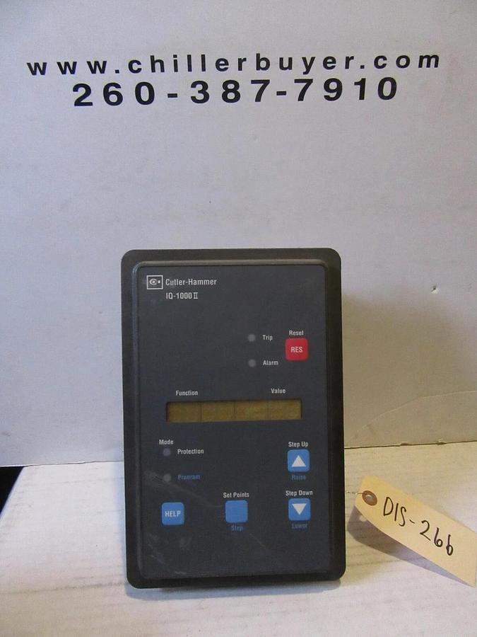 Used CUTLER HAMMER / WESTINGHOUSE IQ-1000 II MOTOR PROTECTION RELAY 9966D84K01