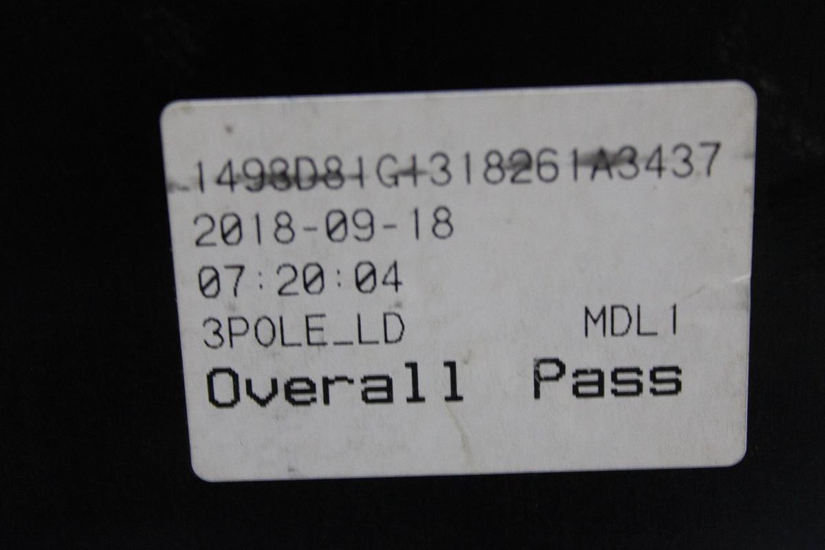 Used GENERAL ELECTRIC MICROVERSA PM TRIP UNIT A216LSIGMR 600 AMP