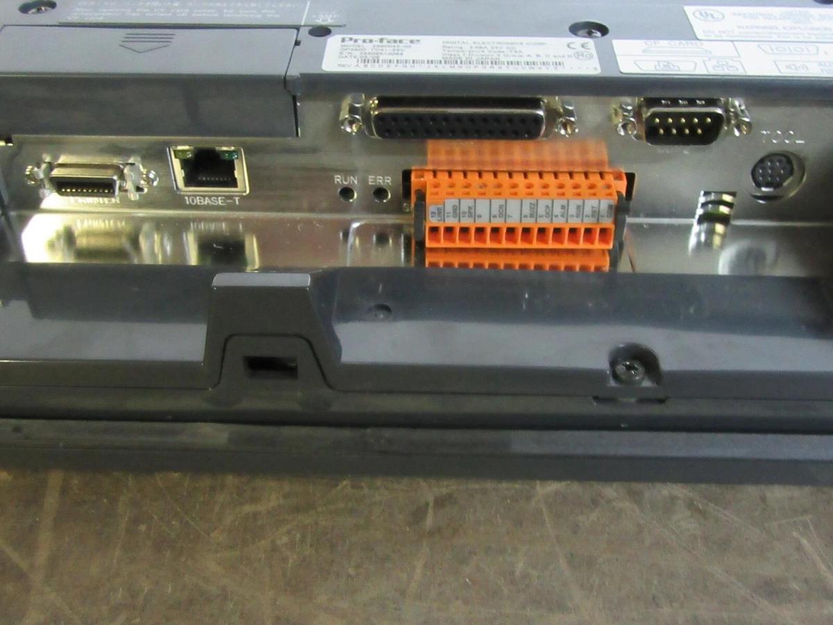 Used PROFACE TOUCH SCREEN OPERATOR INTERFACE 2880045-02 GP2600-TC41-24V 2.08 AMP