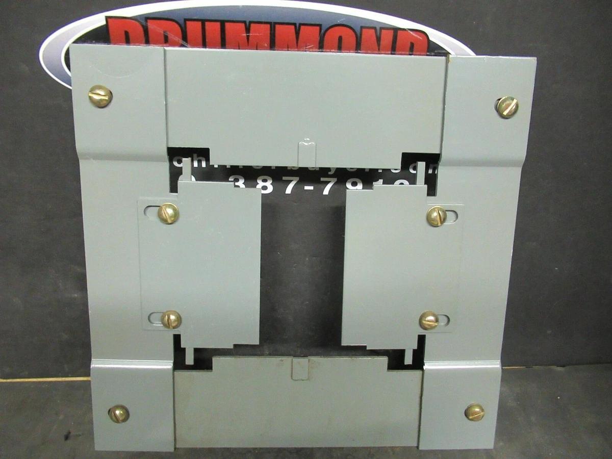 SQUARE D BUSWAY WALL AND FLOOR FLANGE ACF53WF I-LINE II 81249 BRACKET 1200 AMP