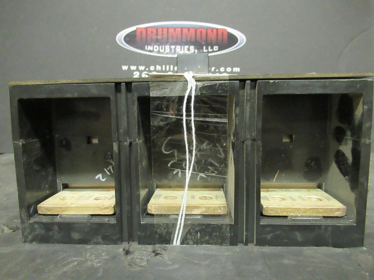 Used SQUARE D DC CIRCUIT BREAKER MHL3650032DC1625 500 AMP 600 VDC W/ UVR & AUX SWITCH