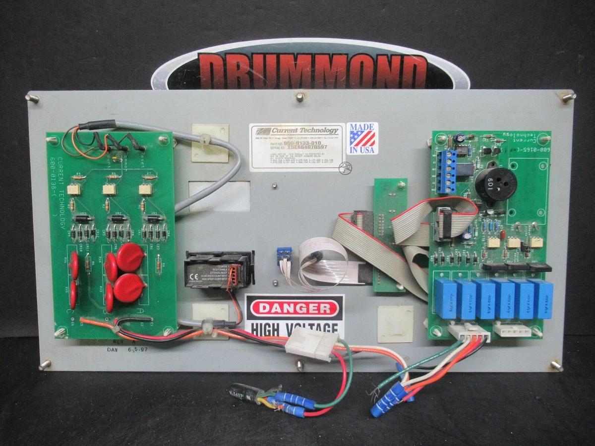 Used CURRENT TECHNOLOGY SUPPRESION FILTER SYSTEM 900-0133-010 / 800-0469-001 REV. A