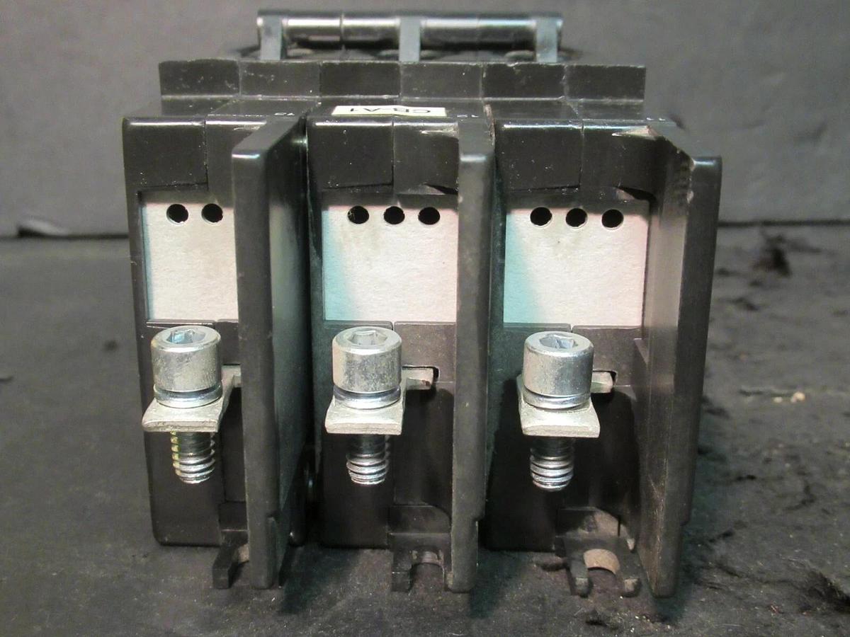 Used AIRPAX 3 POLE 38 AMP BREAKER 600 VAC 219-3-2600-449 44 TRIP AMPS HH83XB449-B