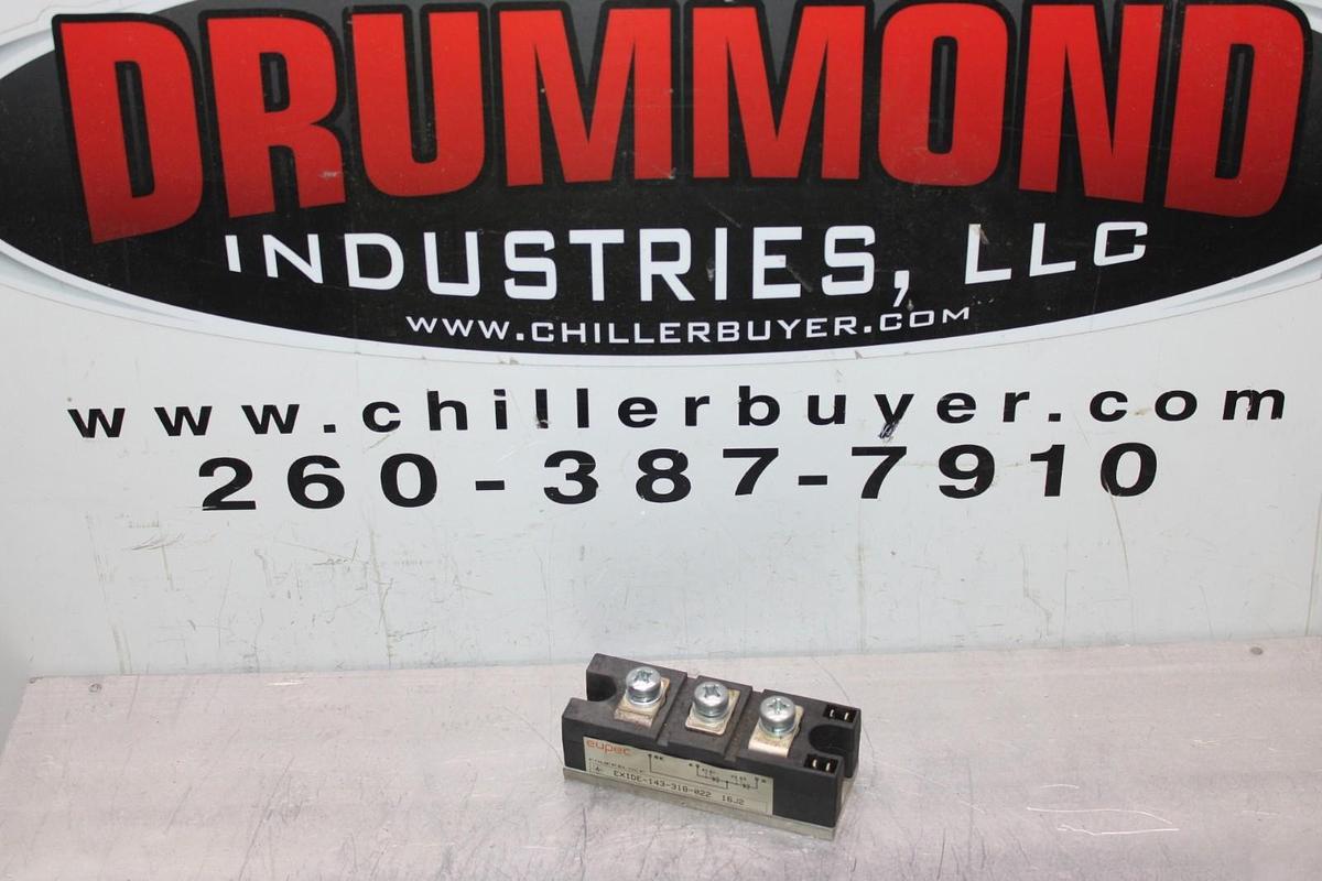 Used EUPEC POWERBLOCK POWER MODULE EXIDE-143-318-022 16J2 *WARRANTY*