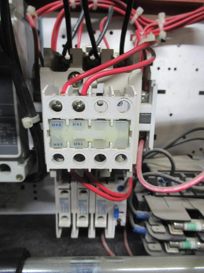 Used CUTLER HAMMER MOTOR STARTER CONTROL BUCKET MODEL: 2100 12" NEMA SIZE 1 15 AMP