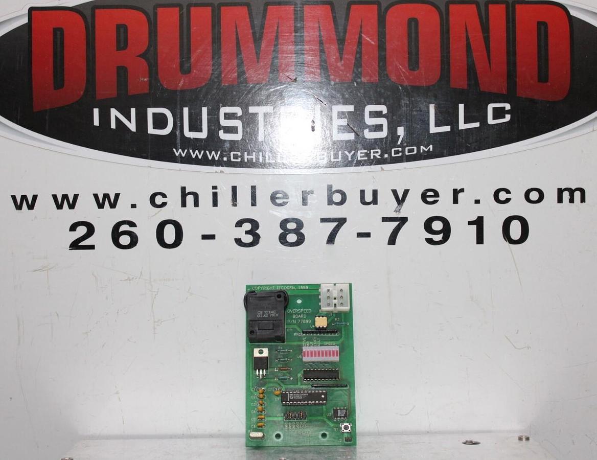 Used TECOGEN OVERSPEED CIRCUIT BOARD W/ MICROSWITCH **WARRANTY INCLUDED**