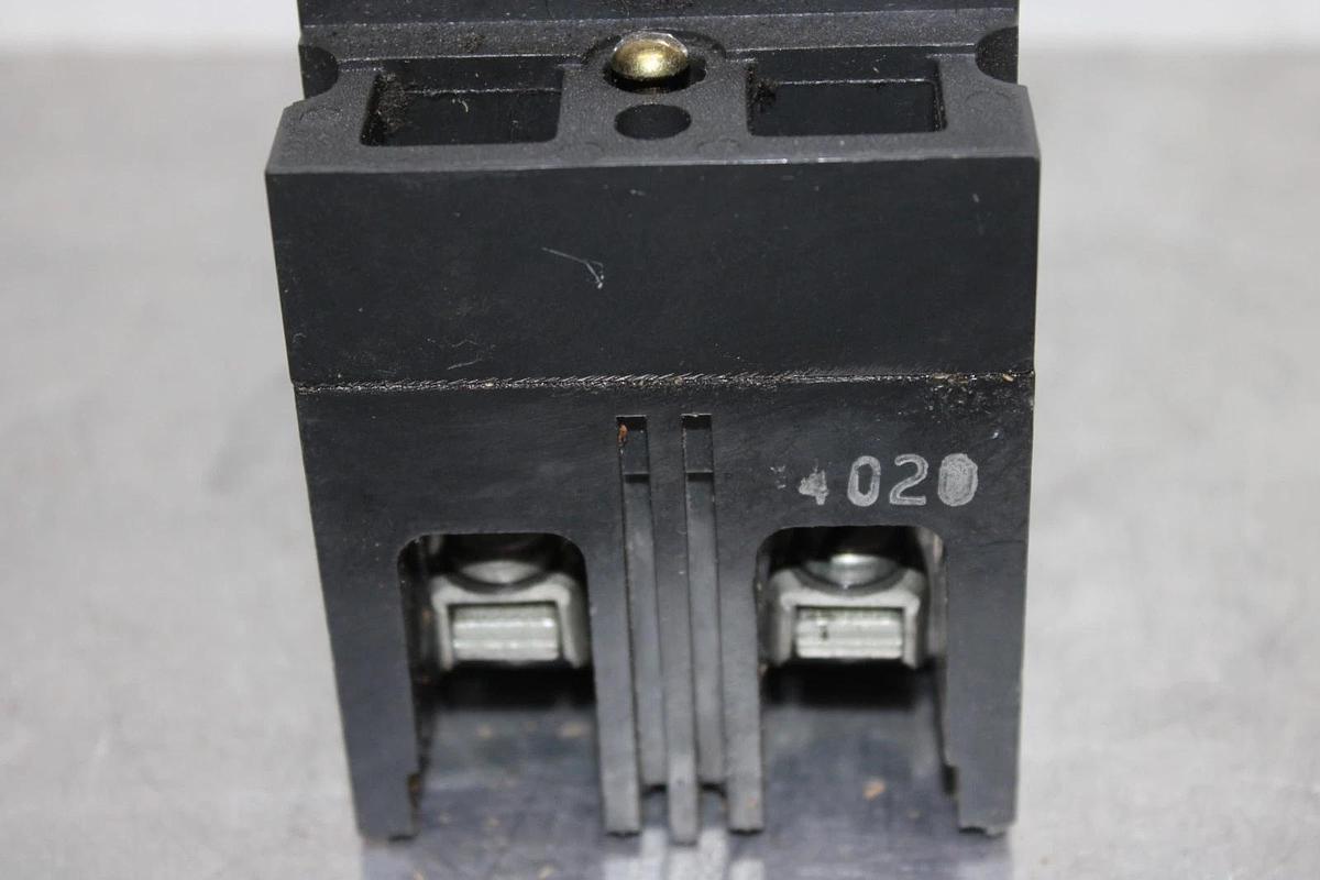 Used GENERAL ELECTRIC CIRCUIT BREAKER TED124020 20 AMP 480 VAC 2-POLE *WARRANTY*