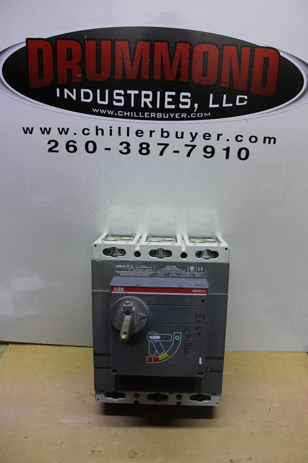 Used ABB MOLDED CASE SWITCH SACE S6H-D 800 AMP 600 VOLT 3-POLE W/ OPERATOR