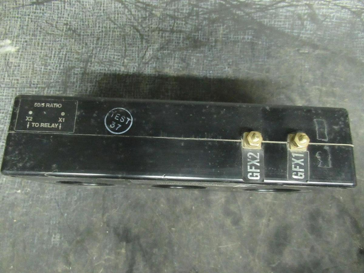 Used WESTINGHOUSE CURRENT TRANSFORMER 2149A32H05 RATIO: 50:5 A KV: 10 GROUND FAULT