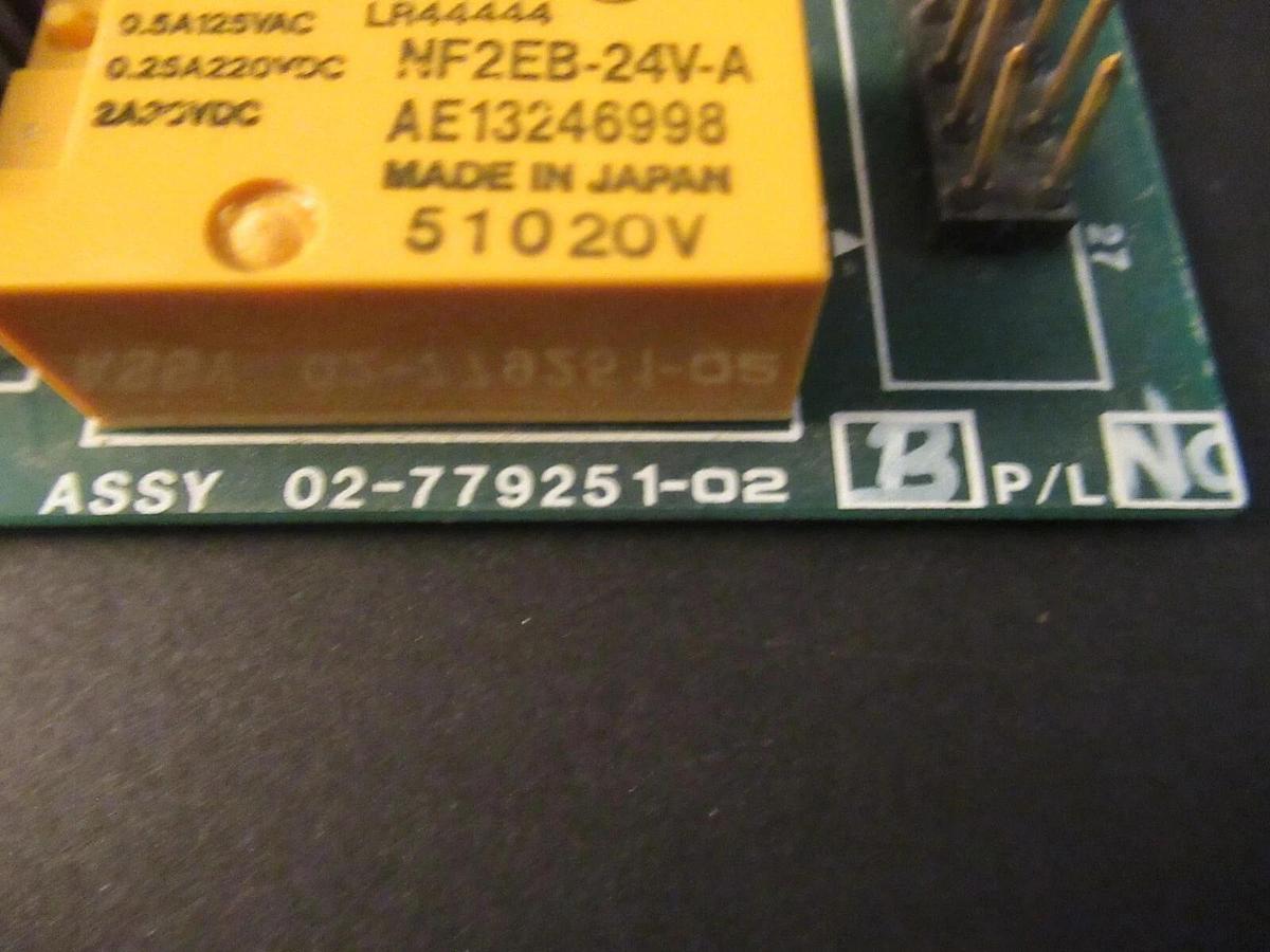 Used LIEBERT ALARM RELAY CIRCUIT BOARD 02-779251-02 REV B **WARRANTY INCLUDED**