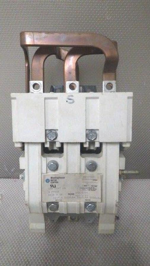 Used WESTINGHOUSE CONTACTOR SIZE 5 DP 361 FLA 2320 LRA 3 PHASE MODEL A201KGC