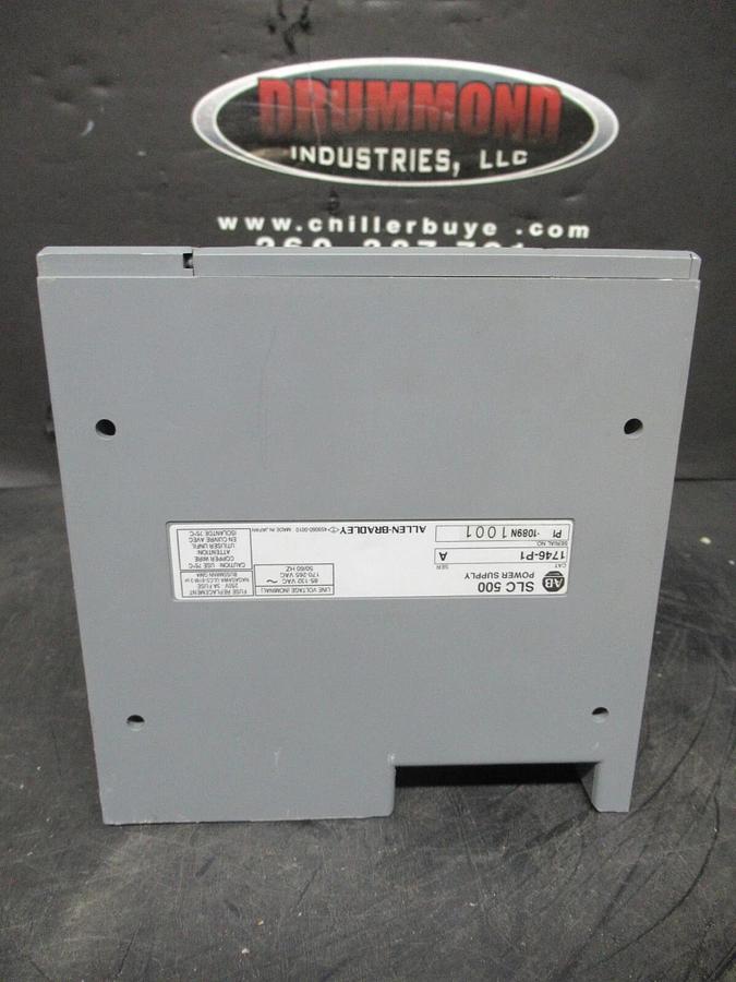 Used ALLEN BRADLEY SLC-500 1746-A7 7 SLOT RACK W/ 1746-P1 POWER SUPPLY **WARRANTY**