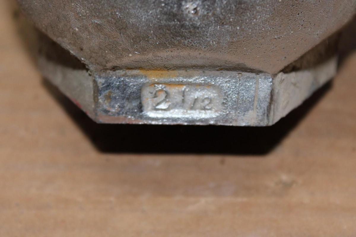 Used ELKHART BRASS U ANGLE FIRE HOSE VALVE 2.5" 15-31-SA 300 PSI **WARRANTY**